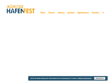 Tablet Screenshot of ms-hafenfest.de